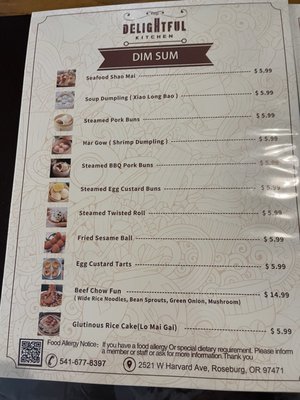 Menu photo 6 Delightful Kitchen Roseburg, OR