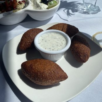 Taverna On The Hudson - Kibbeh - Mediterranean Near Me - Bayonne, New Jersey Taverna On The Hudson - Kibbeh - Mediterranean Near Me - Bayonne, New Jersey