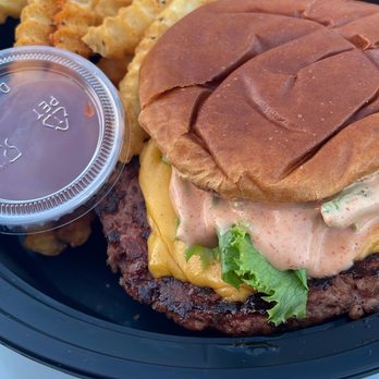 Burger Punk - Green Daze + Crinkles - Burgers Near Me - Oklahoma City, Oklahoma Burger Punk - Green Daze + Crinkles - Burgers Near Me - Oklahoma City, Oklahoma