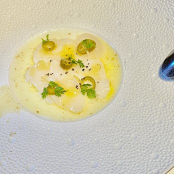 Spruce - Scallop carpaccio - American Near Me - San Francisco, California Spruce - Scallop carpaccio - American Near Me - San Francisco, California