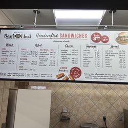 Safeway - Menu build your own sandwich 2022