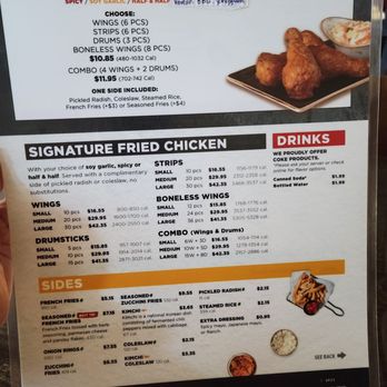Bonchon Sunnyvale - Menu - Chicken Wings Near Me - Sunnyvale, California