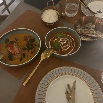 Pippal - Eastern Butter Chicken, Mango Allepey Fish Curry, Garlic Naan bread, & rice - Indian Near Me - Dublin, California Pippal - Eastern Butter Chicken, Mango Allepey Fish Curry, Garlic Naan bread, & rice - Indian Near Me - Dublin, California