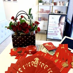 Essence Beauty  - Celebrating Chinese New Year with my clients  Wishing everyone luck, beauty, and happiness this year