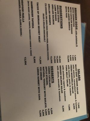 Menu photo 3 Taperia Princesa Barcelona, B