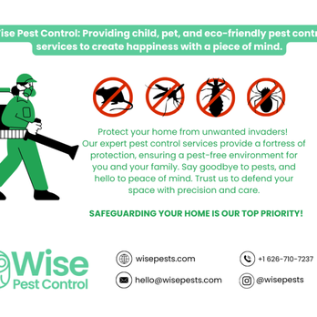Wise Pest Control - Pest Control Near Me - Los Angeles, California Wise Pest Control - Pest Control Near Me - Los Angeles, California