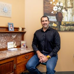 Family Chiropractic - Dr. Matt in his treatment room