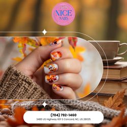 Nice Nails - Your autumn nail dreams can come true! Just visit us and we'll make it happen. Book your appointment today!