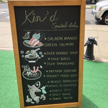 Kin'd - Specials board - Thai Near Me - Fresh Meadows, New York