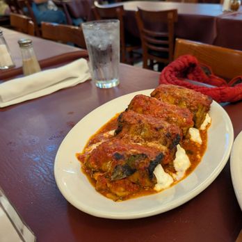 Dominick's Restaurant - Eggplant Rollatini - Italian Near Me - Bronx, New York
