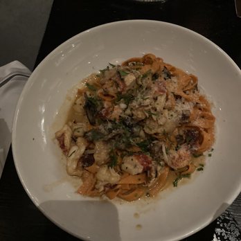 Row 34 - Seaport - Lobster roe noodles - New American Near Me - Boston, Massachusetts