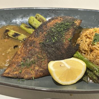 Red Door Grille - Blackened Redfish - American Near Me - Tulsa, Oklahoma Red Door Grille - Blackened Redfish - American Near Me - Tulsa, Oklahoma