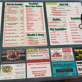 The Railway Cafe - Menu - Cafes Near Me - Dowagiac, Michigan