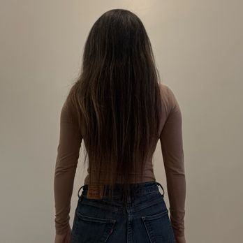 Theory Studio For Hair - My hair after the first session, broken and brittle. - Hair Salons Near Me - San Dimas, California Theory Studio For Hair - My hair after the first session, broken and brittle. - Hair Salons Near Me - San Dimas, California