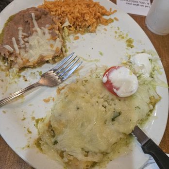 El Otro Amigo - Green sauce cheese enchiladas - Mexican Near Me - Torrance, California