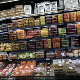 Pre-cut fruits section - luvv it. Pre-cut fruits section - luvv it.