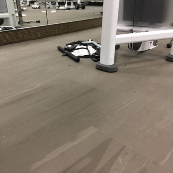 Life Time - Dirty towel on floor - Gyms Near Me - Eagan, Minnesota