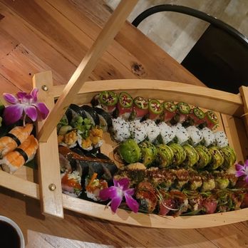 Mizu Japanese - We got a boatload of sushi!!! - Japanese Near Me - White Bear Lake, Minnesota Mizu Japanese - We got a boatload of sushi!!! - Japanese Near Me - White Bear Lake, Minnesota