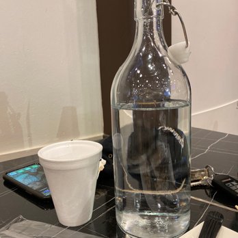 Melt N Dip - Cold water in the reusable glass bottle tasted fresh but that styrofoam cup though... - Creperies Near Me - Niles, Illinois Melt N Dip - Cold water in the reusable glass bottle tasted fresh but that styrofoam cup though... - Creperies Near Me - Niles, Illinois