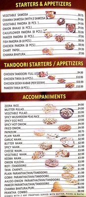 Menu photo 3 Royal Indian Buffet & Sweets Cambridge, ON