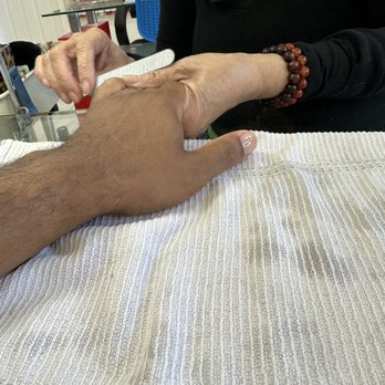 ABC Nails & Spa - The process.. - Nail Salons Near Me - Los Angeles, California