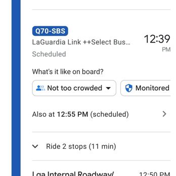 Q70 LaGuardia Link SBS - Public Transportation Near Me - Woodside, New York