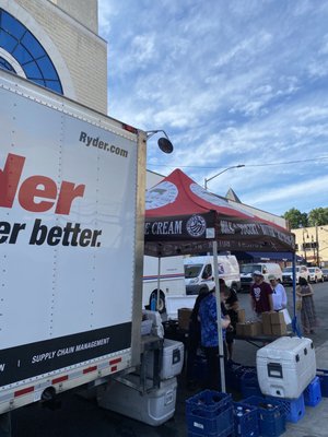 Photo of Forest Hills Greenmarket - Forest Hills, NY, US. Milk