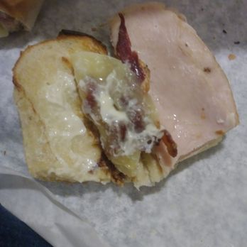 Destiny's - Soaked in mayo when I selected the oil option rather than mayo - Pizza Near Me - Buffalo, New York
