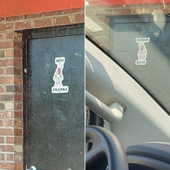 Stewarts Original Hot Dogs - Franks or Buns.... Ha, pick a restroom carefully. - Fast Food Near Me - Kenova, West Virginia Stewarts Original Hot Dogs - Franks or Buns.... Ha, pick a restroom carefully. - Fast Food Near Me - Kenova, West Virginia