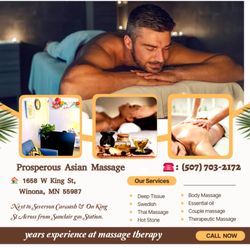 Prosperous Asian Massage - Whether you're a professional athlete or you just work out a few times a week, sports massage can help you improve your perfo...