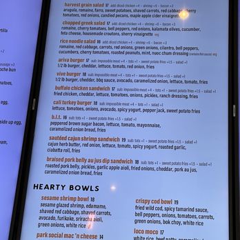 Park Social - Menu as of 5/7/26 - Bars Near Me - San Diego, California Park Social - Menu as of 5/7/26 - Bars Near Me - San Diego, California