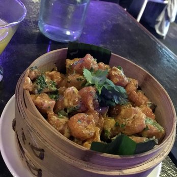 Jade Eatery And Lounge - Shrimp pot stickers in brown sauce - Asian Fusion Near Me - Forest Hills, New York