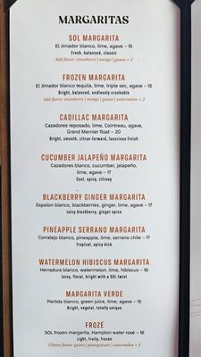 Menu photo 6 SOL Mexican Cocina Newport Beach, CA Menu photo 6 SOL Mexican Cocina Newport Beach, CA