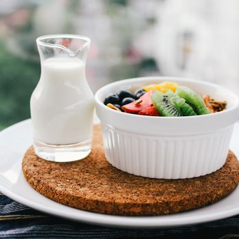 La Finquita Carnicera - a bowl of fruit and a glass of milk - Grocery Near Me - Queens, New York La Finquita Carnicera - a bowl of fruit and a glass of milk - Grocery Near Me - Queens, New York