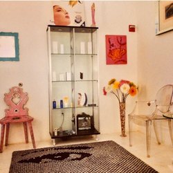 The Brow Boutique - Waiting and reception area.