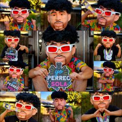 Our "Fathead" Bad Bunny!!! Add our Turn't Up Show to your event!!