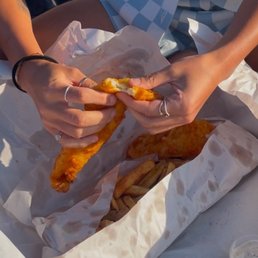Cod and chips