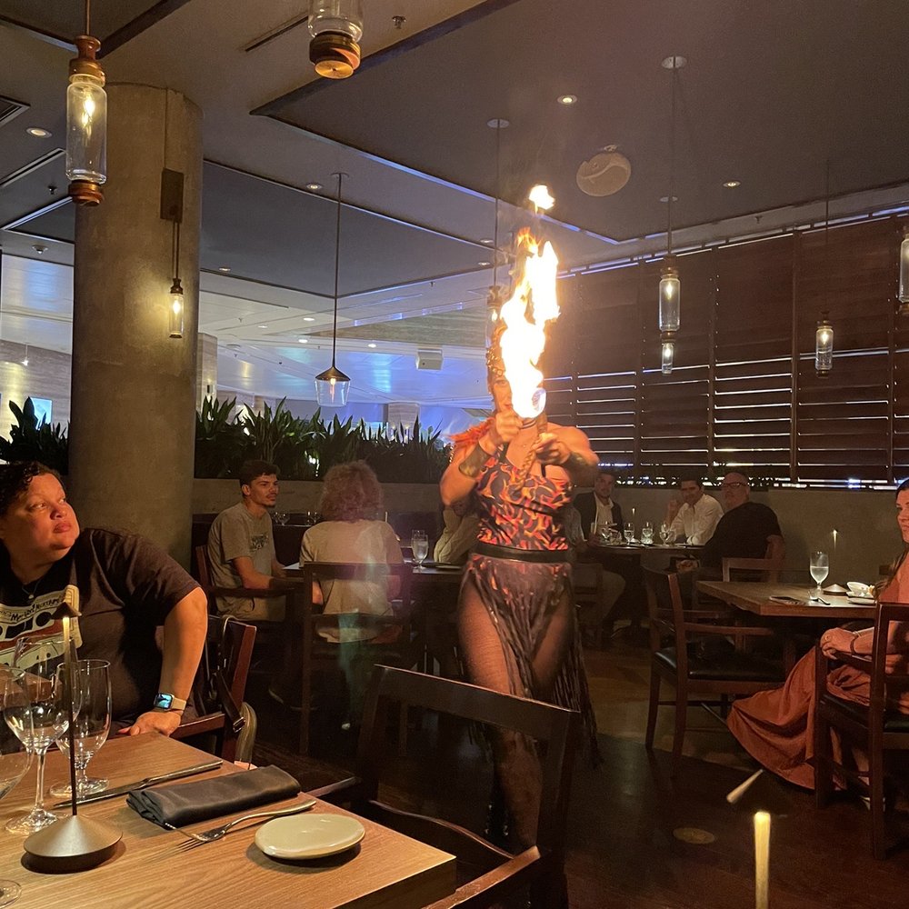 Toro Toro - Fire dancer - Steakhouses Near Me - Miami, Florida Toro Toro - Fire dancer - Steakhouses Near Me - Miami, Florida