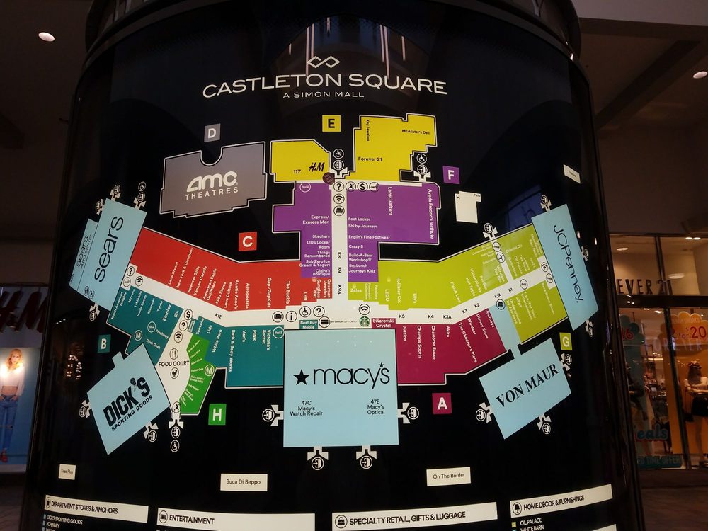 champs castleton square mall