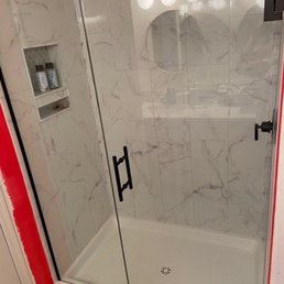 New shower door New shower door