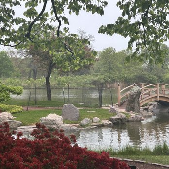 Japanese Garden - Tiny bridge - Botanical Gardens Near Me - Chicago, Illinois