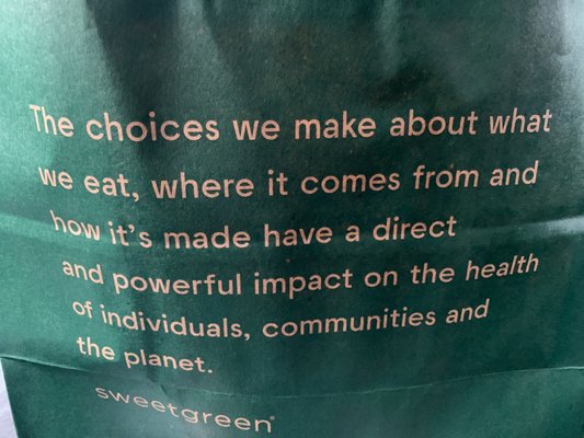 Menu photo 3 sweetgreen - Healthy Salads, Wraps, and Bowls Brooklyn, NY