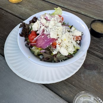 Pizza Social - Greek salad - Pizza Near Me - Anna Maria, Florida Pizza Social - Greek salad - Pizza Near Me - Anna Maria, Florida
