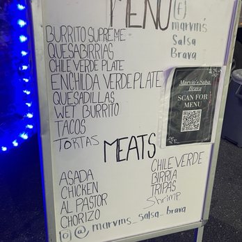 Marvin’s Salsa Brava - Menu - Mexican Near Me Marvin’s Salsa Brava - Menu - Mexican Near Me