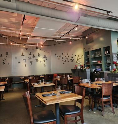 Photo of The Blackbird Restaurant - Asheville, NC, US. Interior Dining Area