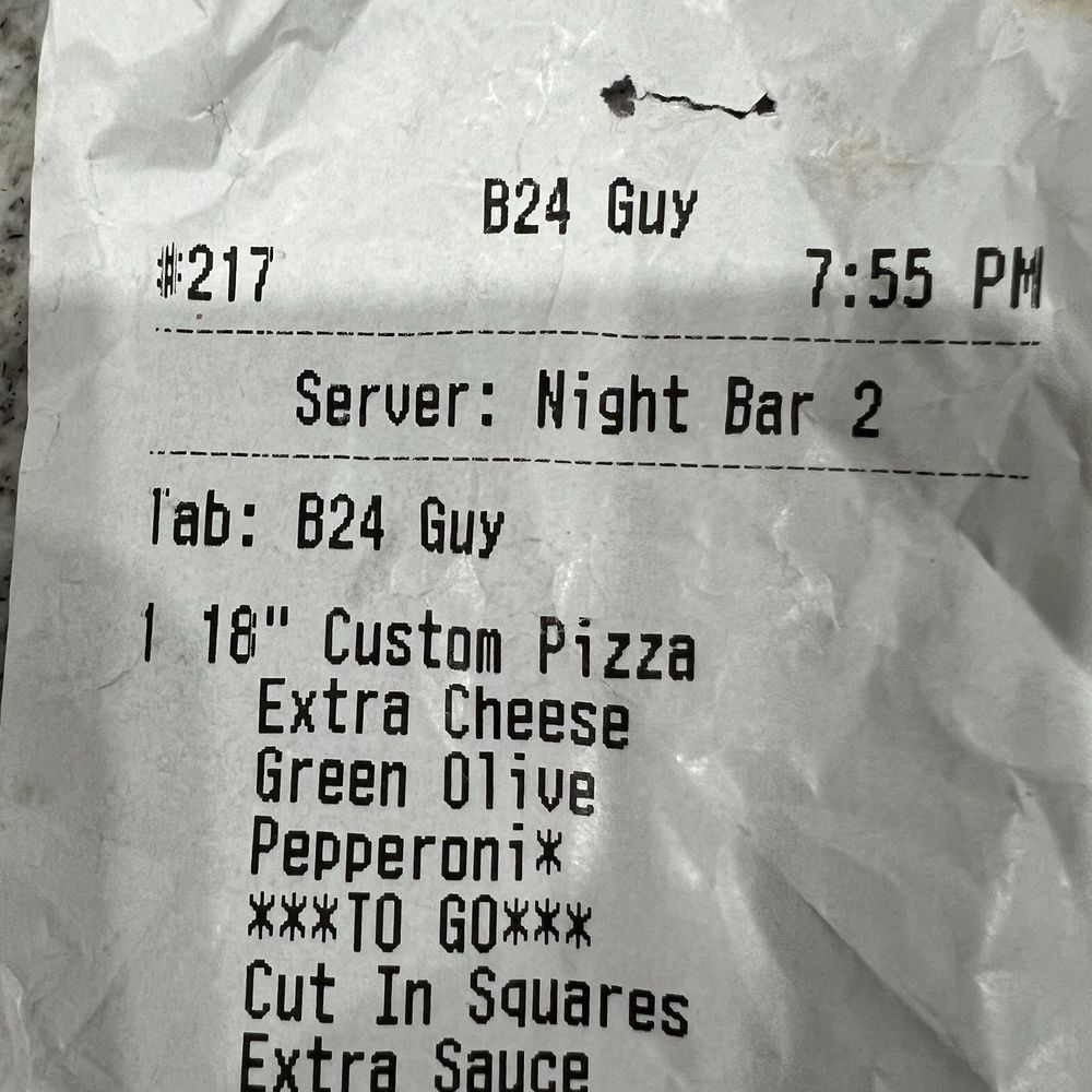 Johnny's Tavern - Receipt proof - American Near Me - Shawnee, Kansas Johnny's Tavern - Receipt proof - American Near Me - Shawnee, Kansas