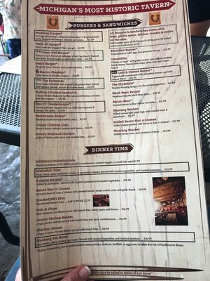 Menu photo 7 Mustang Lounge Mackinac Island, MI Menu photo 7 Mustang Lounge Mackinac Island, MI
