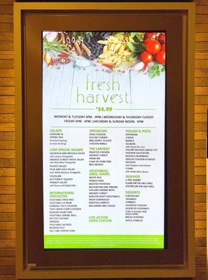 Fresh Harvest Buffet by null