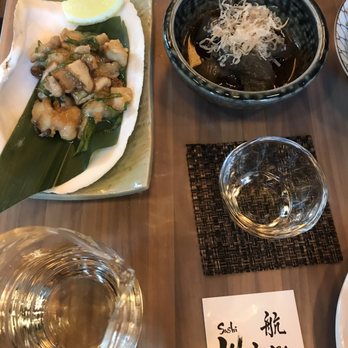 Wataru - Sautéed geoduck, eggplant nibitashi - Sushi Bars Near Me - Seattle, Washington Wataru - Sautéed geoduck, eggplant nibitashi - Sushi Bars Near Me - Seattle, Washington