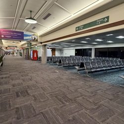 Kahului Airport - Southwest wing is newer and looks nicer than the Hawaiian Airlines wing